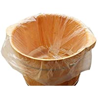 Los mejores  - Bolsa de Plastico Especial Pedicura para La Protección de Pediluvio o Bañera Paquetes de 100 unidades (1 Paquete de 100…
